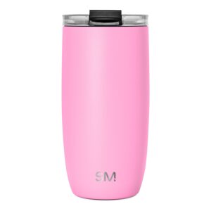 Voyager Tumbler with Clear Flip Lid & Straw