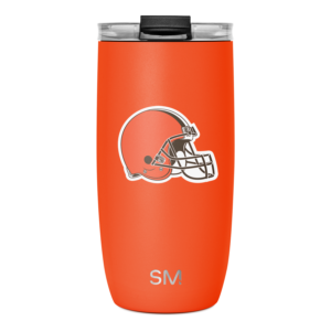 NFL Voyager Tumbler with Clear Flip Lid & Straw