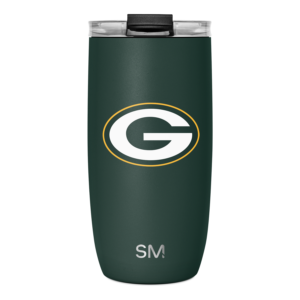 NFL Voyager Tumbler with Clear Flip Lid & Straw