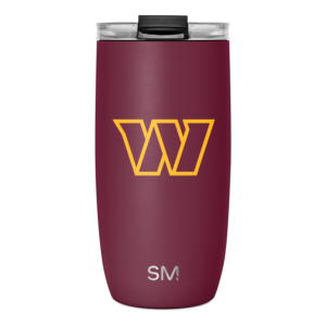 NFL Voyager Tumbler with Clear Flip Lid & Straw