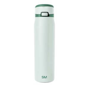 Simple Modern Mesa Loop Water Bottle with Straw | 30oz Cup Holder Friendly Insulated Stainless Steel Bottles for Travel, Sports and School | Agave