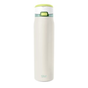 Simple Modern Mesa Loop Water Bottle with Straw | 30oz Cup Holder Friendly Insulated Stainless Steel Bottles for Travel, Sports and School | Coconut