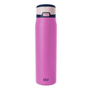 Simple Modern Mesa Loop Water Bottle with Straw | 30oz Cup Holder Friendly Insulated Stainless Steel Bottles for Travel, Sports and School | Fuscia Mix