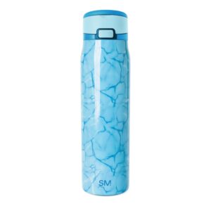 Simple Modern Mesa Loop Water Bottle with Straw | 30oz Cup Holder Friendly Insulated Stainless Steel Bottles for Travel, Sports and School | Pool Day