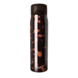 Simple Modern Mesa Loop Water Bottle with Straw | 30oz Cup Holder Friendly Insulated Stainless Steel Bottles for Travel, Sports and School | Tortoise