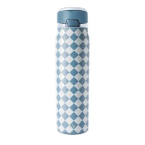 Simple Modern Mesa Loop Water Bottle with Straw | 30oz Cup Holder Friendly Insulated Stainless Steel Bottles for Travel, Sports and School | Varsity Check