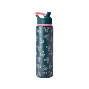 Summit Water Bottle with Straw Lid