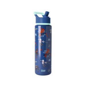 Summit Water Bottle with Straw Lid