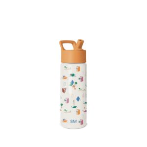 Summit Kids Water Bottle with Straw Lid