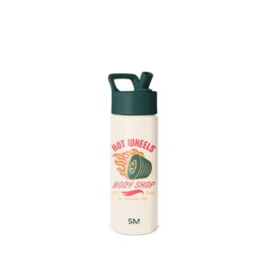 Summit Kids Water Bottle with Straw Lid