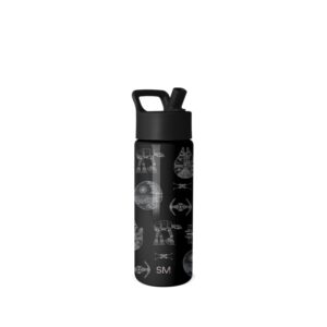 Summit Kids Water Bottle with Straw Lid
